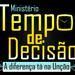 ministerio tempo de decisao