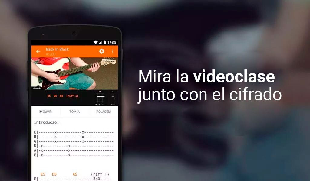 La app de Cifra Club tiene videoclases con los cifrados