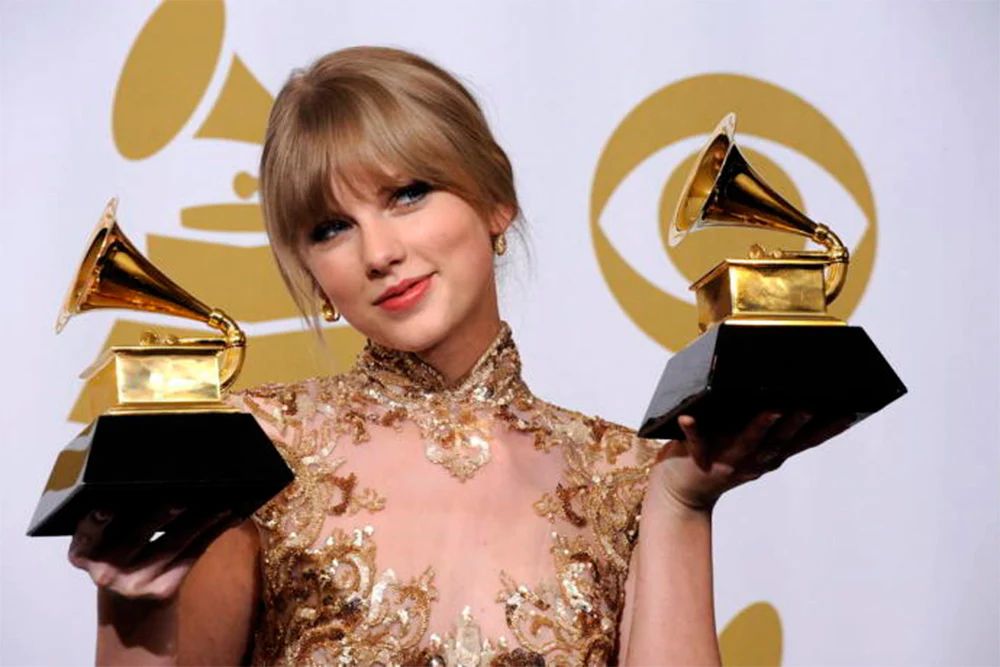 Taylor Swift con premios