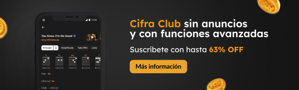 Suscripción de Cifra Club PRO