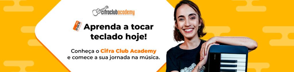 Curso de teclado do Cifra Club Academy