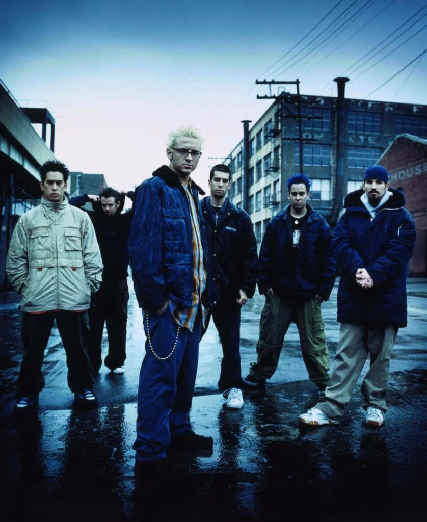 Membros da formação clássica do Linkin Park