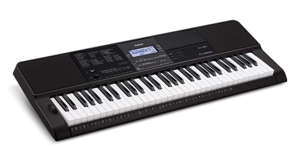 CT-X800, teclado de la marca Casio, ideal para principiantes