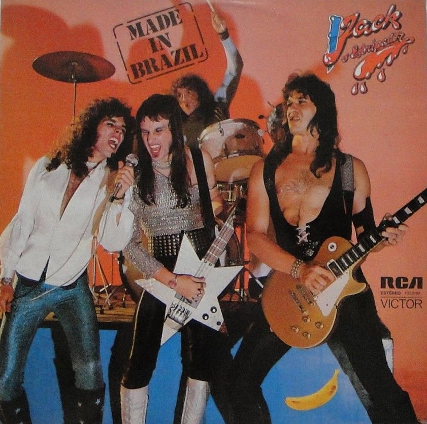 Capa do disco Jack o Estripador, da Made in Brazil, banda de rock nacional dos anos 70