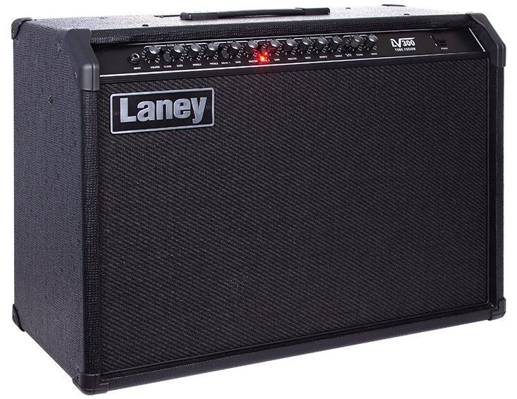 Laney LV 300, amplificador de guitarra híbrido com pré valvulado 