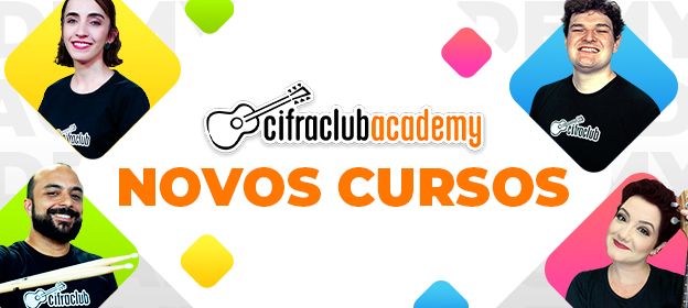 Novos cursos do Cifra Club Academy