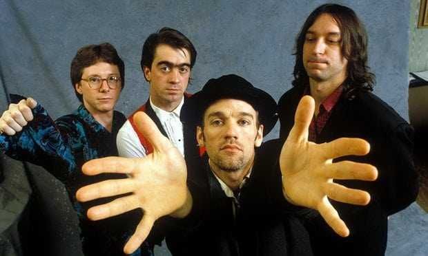 Integrantes da banda R.E.M.