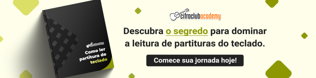 e-book como ler partitura no teclado