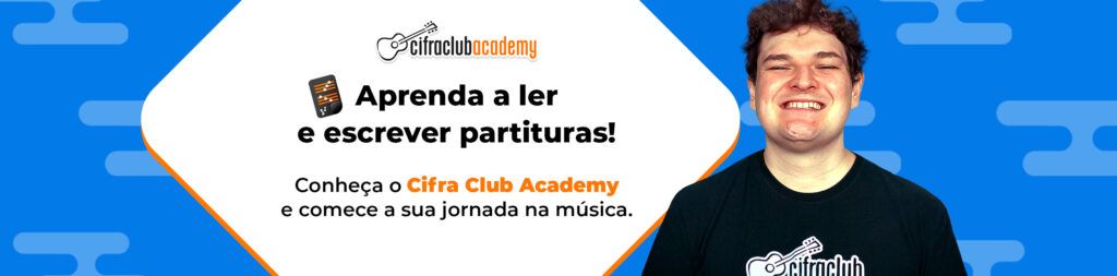 Curso de partitura do Cifra Club Academy