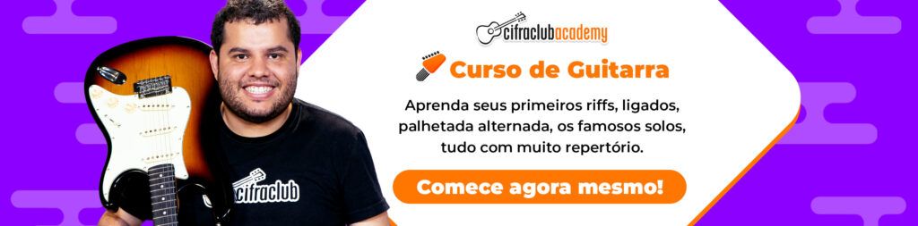 Curso de guitarra do Cifra Club Academy