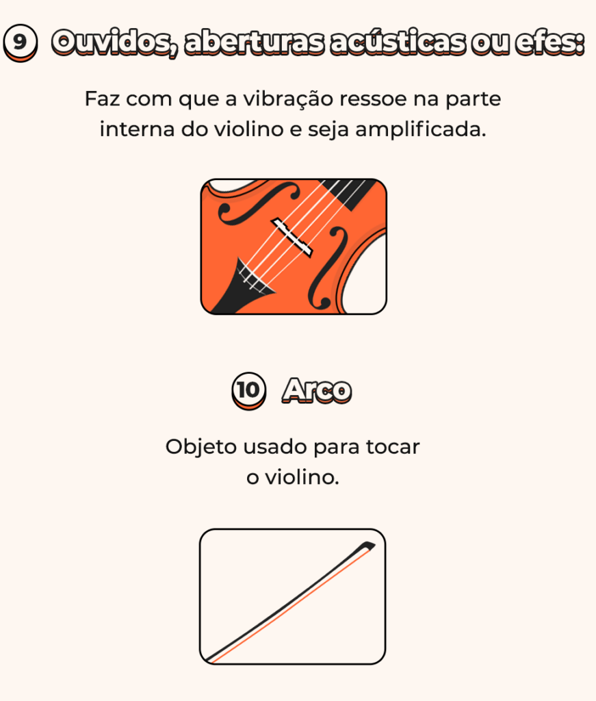 Conheça as partes de um violino - Cifra Club