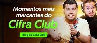 Os músicos, Vinícius Dias, Gustavo Fofão e Rafael Bittencourt. Momentos mais marcantes do Cifra Club: Blog do Cifra Club.