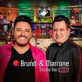 Capa do álbum "Studio Bar (Ao Vivo)", de Bruno & Marrone