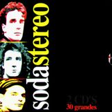 Portada del álbum "30 Grandes", de Soda Stereo