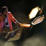 Imagem do artista Jean-Michel Jarre