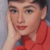 Imagem do artista Audrey Hepburn