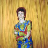 Imagem do artista David Bowie