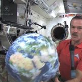 Imagem do artista Chris Hadfield