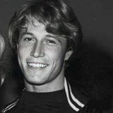 Imagem do artista Andy Gibb