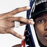 Imagem do artista A$AP Rocky
