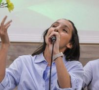 Foto de Amanda e Ana Laura - Gêmeas Wolfart