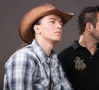 Foto de Yago e Santhiago