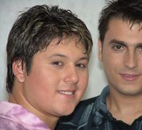 Foto de Cristian e William