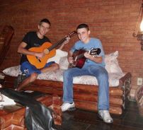 Foto de Jack e Bruninho da Viola