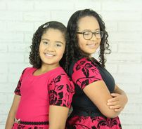 Foto de Debora e Abigail