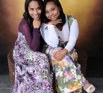 Foto de Izabell e Nilda Rissan