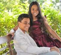 Foto de Lucas e Débora