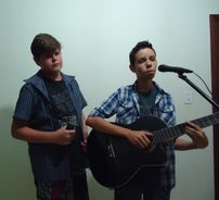 Foto de Marcus e Ronaldo