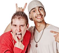 Foto de Cácio e Marcos