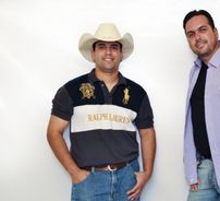 Foto de Sergio e Lukas