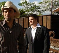 Foto de Adriano e Anderson