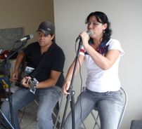 Foto de Wilson Jr. e Kátia