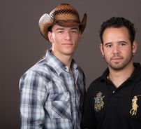 Foto de Yago e Santhiago