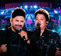 Foto de Luiz Cláudio e Giuliano