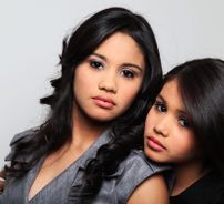 Foto de Lia e Rebeca