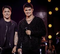 Foto de Jonatha e Cristiano