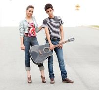 Foto de Mariana e Mateus