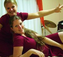 Foto de Carla e Cátia