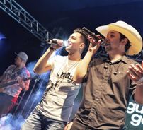 Foto de Guto e Galhardo