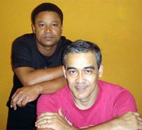 Foto de Sérgio e Giovani