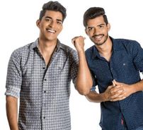 Foto de Maycon e Vinicius