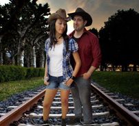 Foto de Fernanda e Evandro