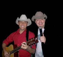 Foto de George e Paulinho