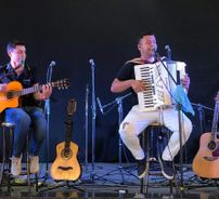 Foto de Romero e Gabriel