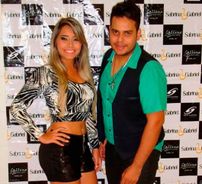Foto de Sabrina e Gabriel