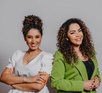 Foto de Suellen e Taynara